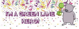 Green Lane Hero Stickers 1